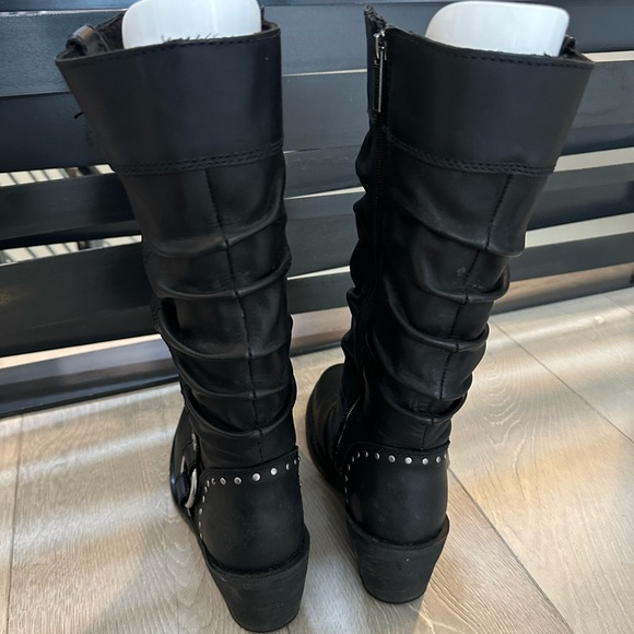 Harley-Davidson Black Riding Boots - Picture 5 of 9